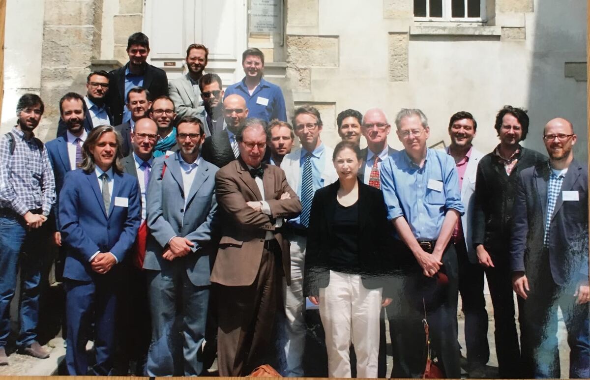 Photo de groupe, grand séminaire international 2015, Paris